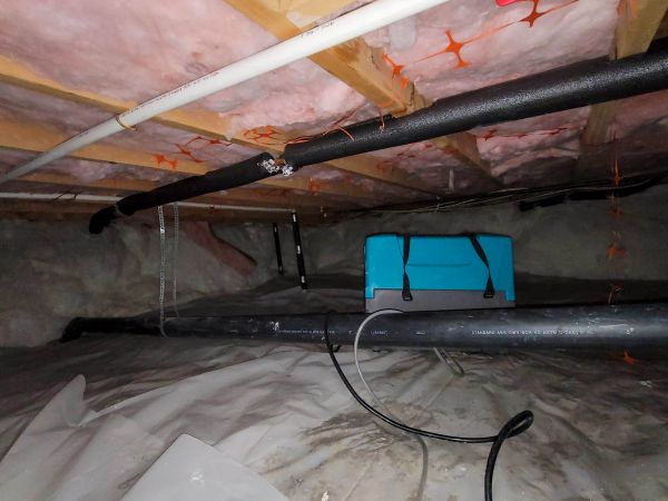 Crawl Space Water Remediation in Leander