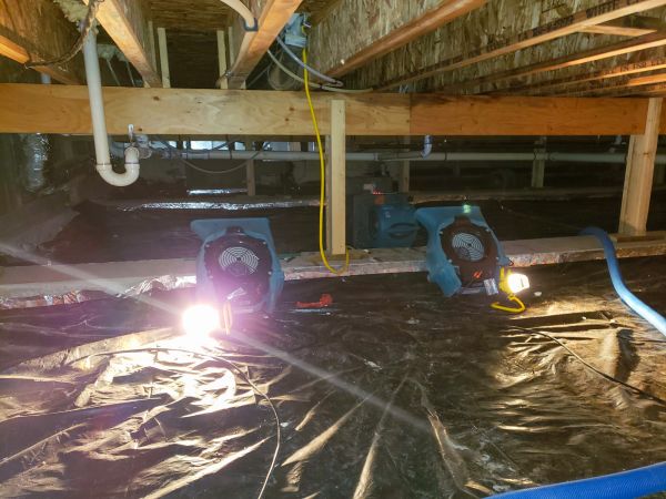 Crawlspace Water Removal in Leander